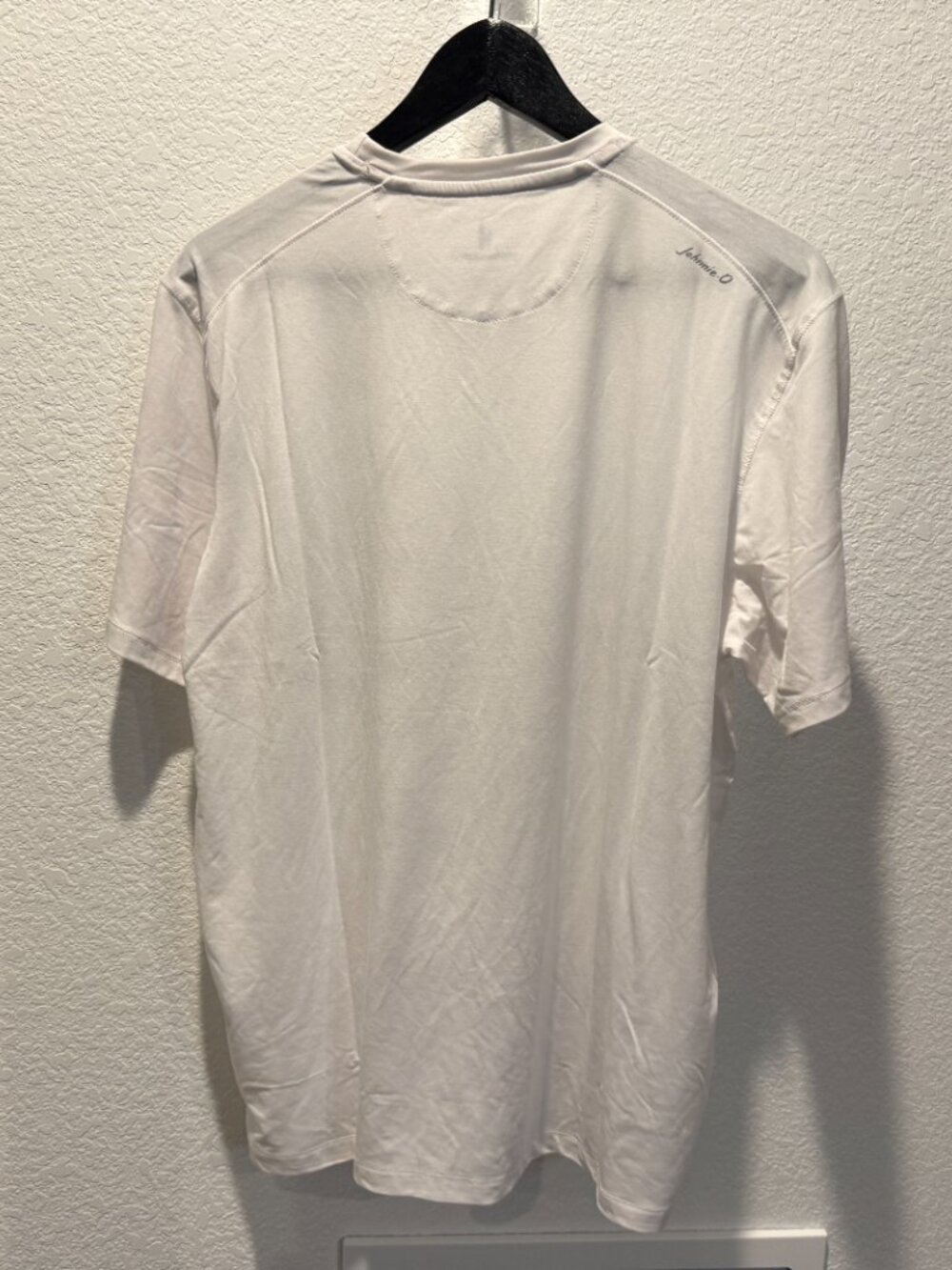 Johnnie-O Feather Weight T-Shirt - White -Size Med (NWOT) - Picture 5 of 6